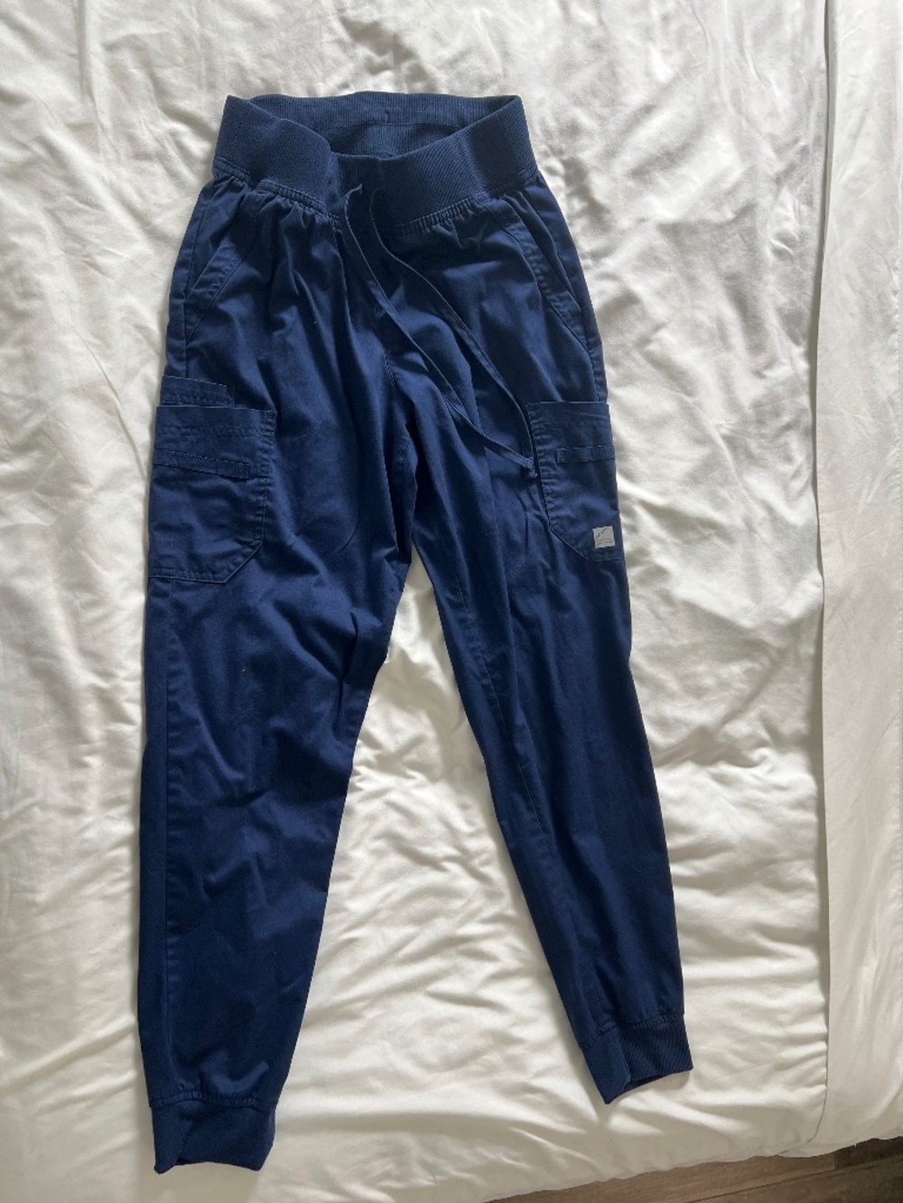 Buttersoft scrub pants navy blue